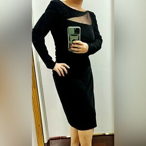 Ralph Lauren Black Long Sleeve Dress